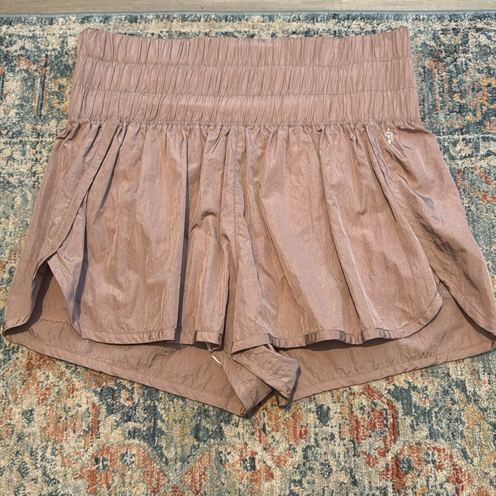 free people fp movement the way home shorts in moonlight mauve
